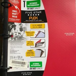 Five Star Flex Hybrid Notebinder.